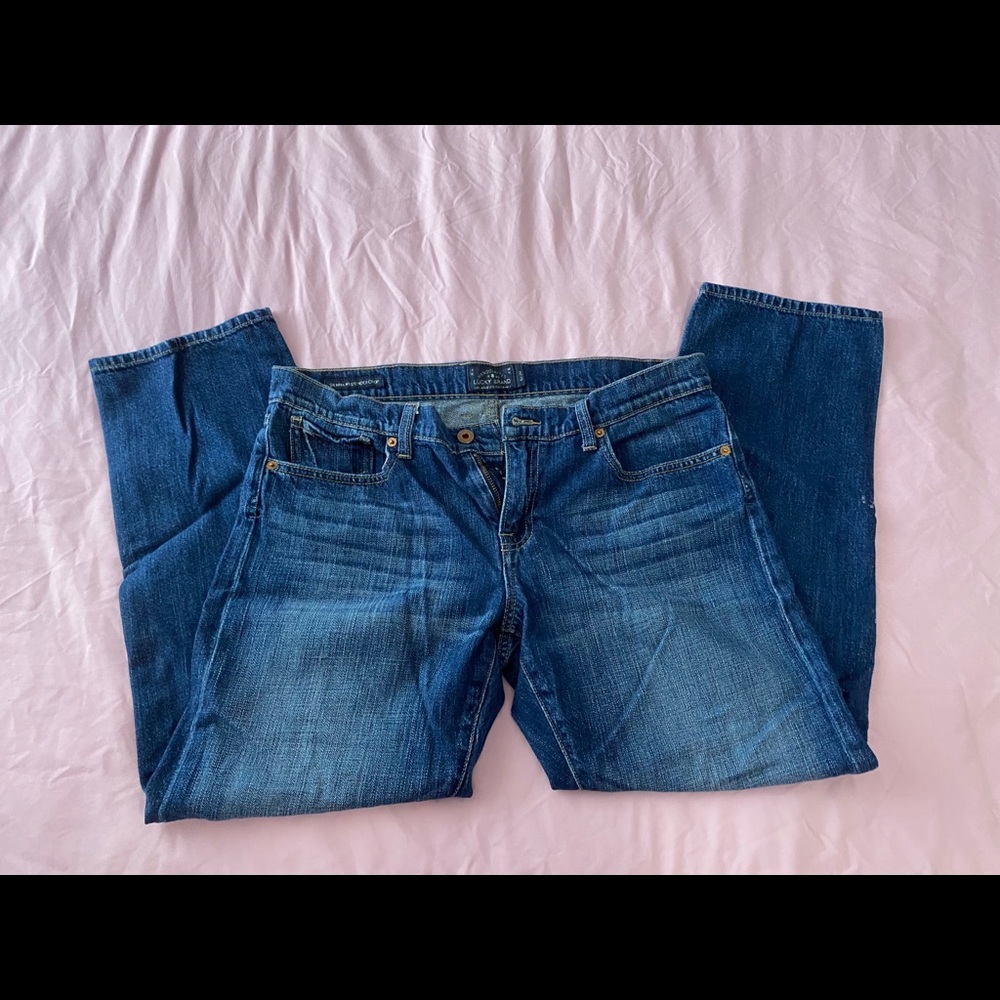 Lucky Brand 🍀 Sienna Weekender cropped jeans